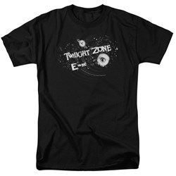 Cbs - Twilight Zone / Another Dimension Adult T-Shirt In Black