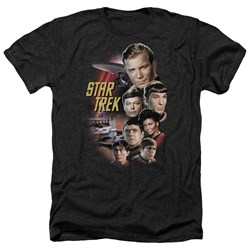 Star Trek - Mens The Classic Crew Heather T-Shirt