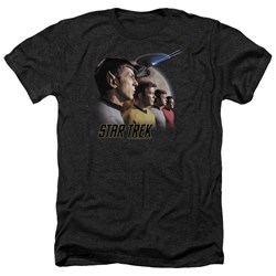 Star Trek - Mens Forward To Adventure Heather T-Shirt