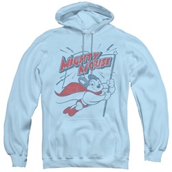 Mighty Mouse - Mens Mighty Flag Pullover Hoodie