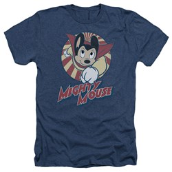 Mighty Mouse - Mens The One The Only T-Shirt In Navy