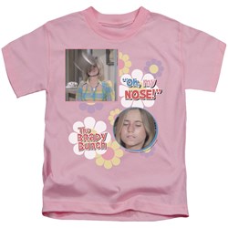 Cbs - Brady Bunch / Oh, My Nose! Little Boys T-Shirt In Pink