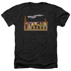 Star Trek - Mens Tng Trexel Crew Heather T-Shirt