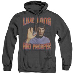 Star Trek - Mens Live Long And Prosper Hoodie