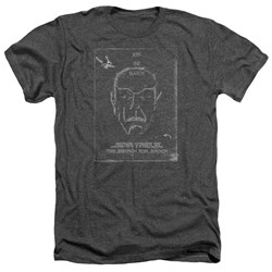 Star Trek - Mens Join The Search T-Shirt In Charcoal
