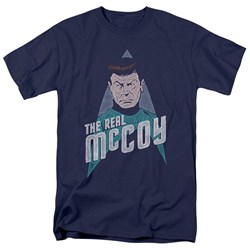 Star Trek - Mens The Real Mccoy T-Shirt In Navy