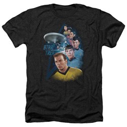 Star Trek - Mens Among The Stars Heather T-Shirt