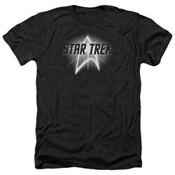 Star Trek - Mens Glow Logo Heather T-Shirt