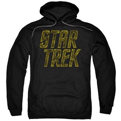 Star Trek - Mens Distressed Logo Hoodie