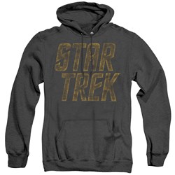 Star Trek - Mens Distressed Logo Hoodie
