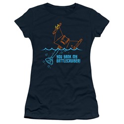 Star Trek - Juniors Battlecruiser T-Shirt