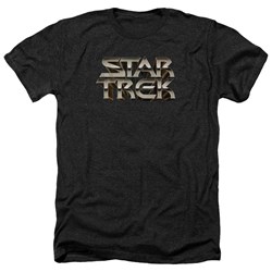 Star Trek - Mens Feel The Steel Heather T-Shirt