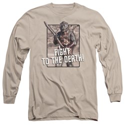 Star Trek - Mens To The Death Long Sleeve Shirt In Sand