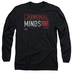 Criminal Minds - Mens Title Card Longsleeve T-Shirt