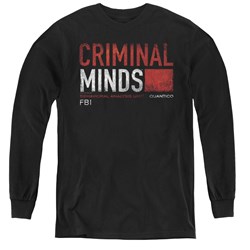 Criminal Minds - Youth Title Card Long Sleeve T-Shirt