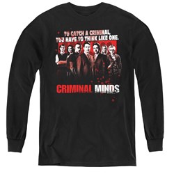 Criminal Minds - Youth Think Like One Long Sleeve T-Shirt