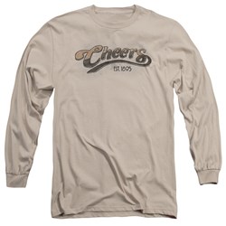 Cheers - Mens Watercolor Logo Longsleeve T-Shirt