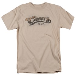 Cheers - Mens Watercolor Logo T-Shirt