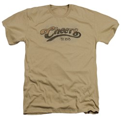 Cheers - Mens Watercolor Logo T-Shirt