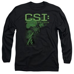 Csi - Mens Evidence Long Sleeve Shirt In Black