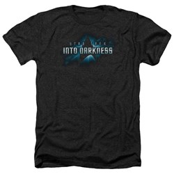 Star Trek - Mens Into Darkness Logo Heather T-Shirt