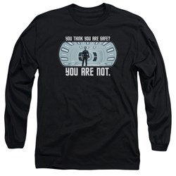 Star Trek - Mens Not Safe Longsleeve T-Shirt