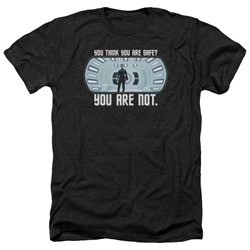 Star Trek - Mens Not Safe Heather T-Shirt