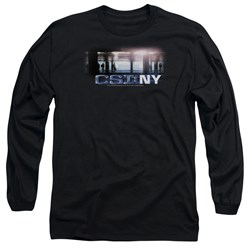 Csi - Mens New York Subway Long Sleeve Shirt In Black