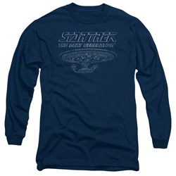 Star Trek - Mens Tng Enterprise Longsleeve T-Shirt