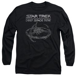 Star Trek - Mens Ds9 Station Longsleeve T-Shirt