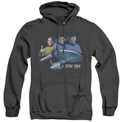 Star Trek - Mens Main Three Hoodie