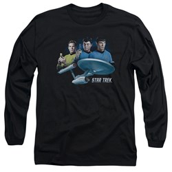 Star Trek - Mens Main Three Longsleeve T-Shirt