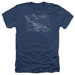 Star Trek - Mens Enterprise Prints T-Shirt