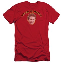Happy Days - Mens Sit On It Malph T-Shirt In Red