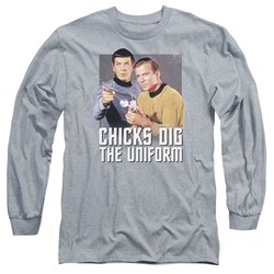 Star Trek - Mens Chicks Dig Longsleeve T-Shirt