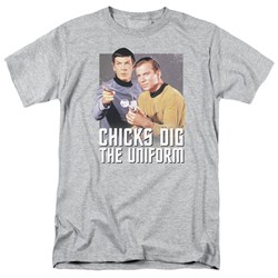 Star Trek - Mens Chicks Dig T-Shirt