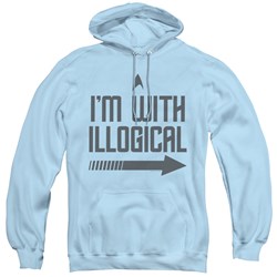 Star Trek - Mens With Illogical Pullover Hoodie