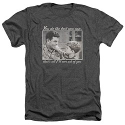 Andy Griffith - Mens Wise Words Heather T-Shirt