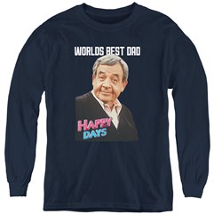 Happy Days - Youth Best Dad Long Sleeve T-Shirt