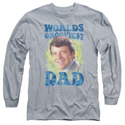 Brady Bunch - Mens Worlds Grooviest Long Sleeve T-Shirt