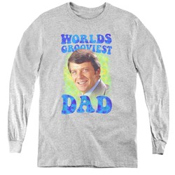 Brady Bunch - Youth Worlds Grooviest Long Sleeve T-Shirt