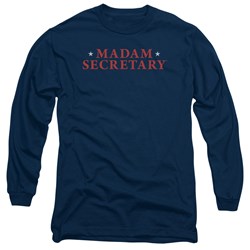Madam Secretary - Mens Logo Long Sleeve T-Shirt