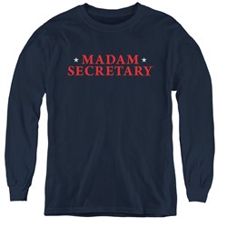 Madam Secretary - Youth Logo Long Sleeve T-Shirt
