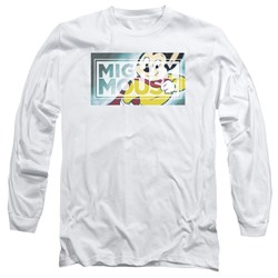 Mighty Mouse - Mens Mighty Rectangle Long Sleeve T-Shirt
