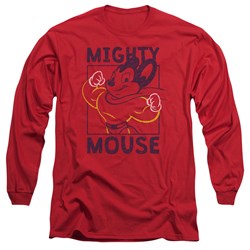 Mighty Mouse - Mens Break The Box Long Sleeve T-Shirt