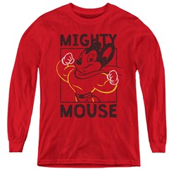 Mighy Mouse - Youth Break The Box Long Sleeve T-Shirt