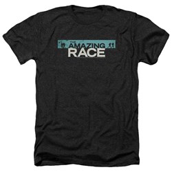 Amazing Race - Mens Bar Logo Heather T-Shirt
