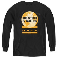 Amazing Race - Youth Waiting World Long Sleeve T-Shirt