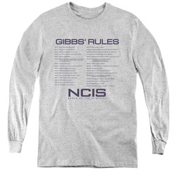 Ncis - Youth Gibbs Rules Long Sleeve T-Shirt