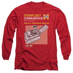Star Trek - Mens Comm Manual Long Sleeve T-Shirt